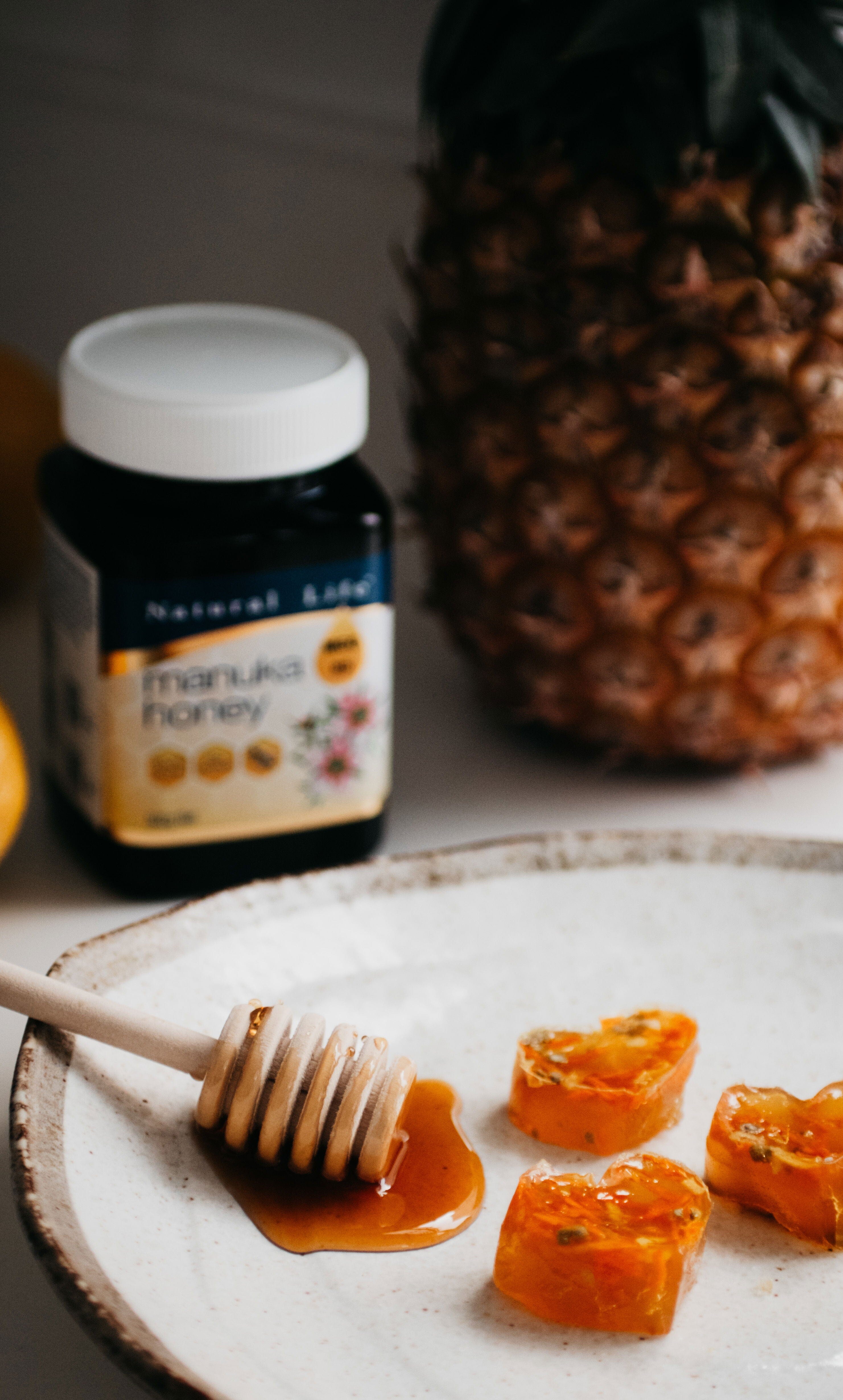 Manuka Honey, Ginger & Turmeric Gummies