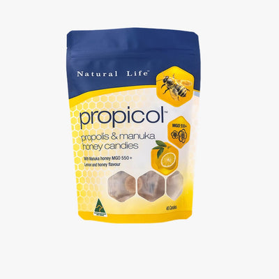 Natural Life™ Propicol Propolis & Manuka Honey Candy x 40 Natural Life™ Australia 
