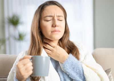 Propolis helps fix a sore throat naturally