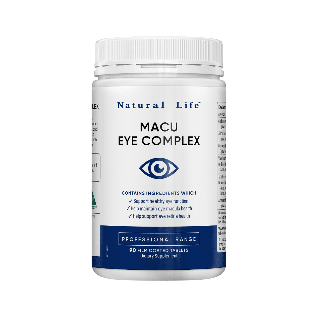 Macu Eye Complex | 90 Capsules Vitamins & Supplements Natural Life™ Australia 