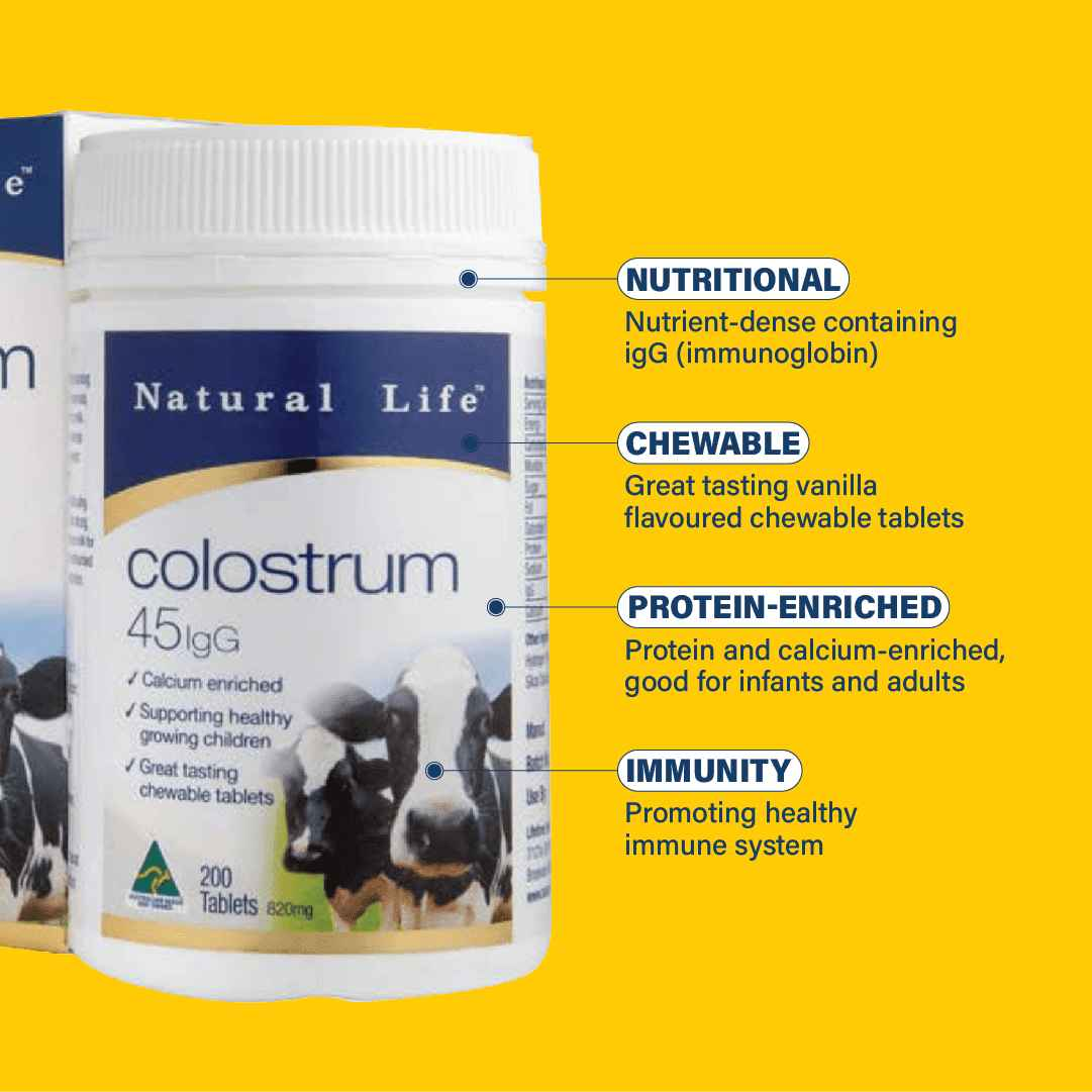 Bovine Colostrum Chewable Tablets