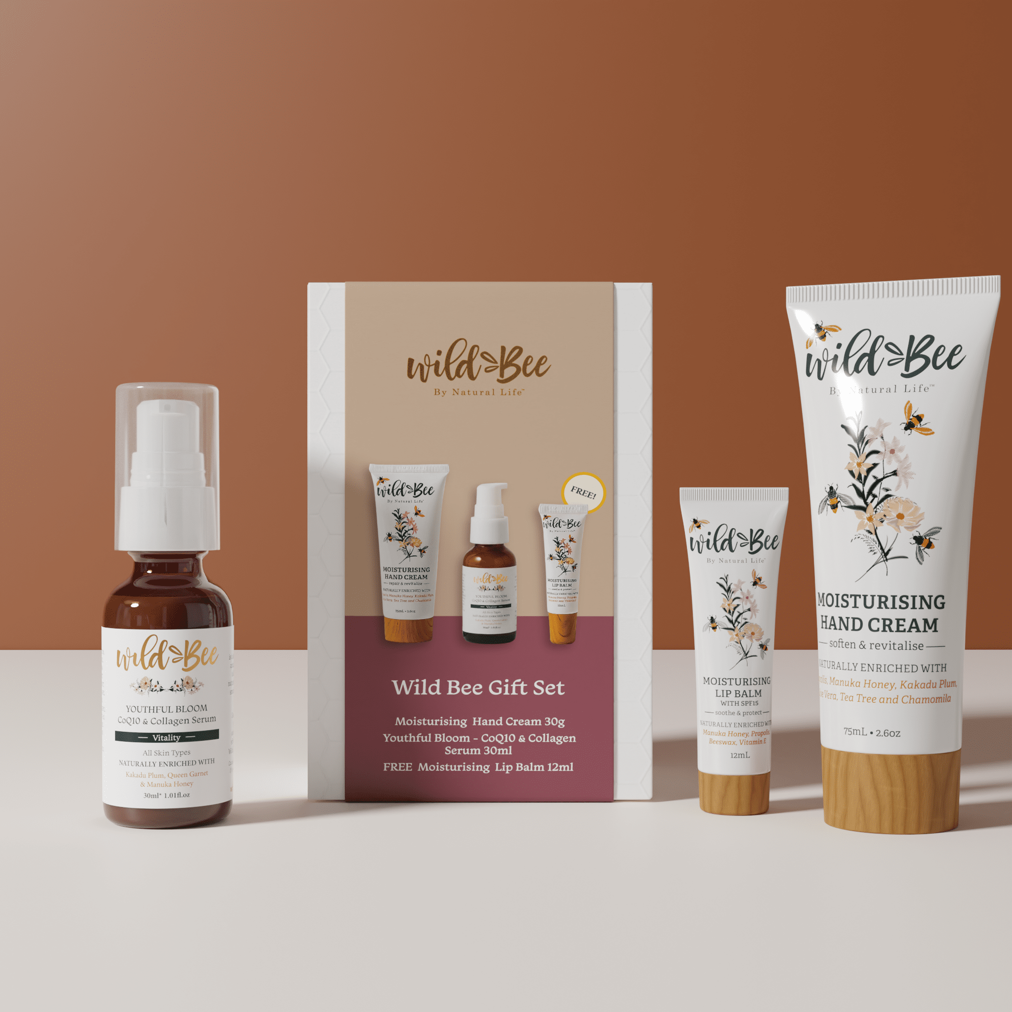 Wild Bee Gift Set Health & Beauty Natural Life™ Australia 