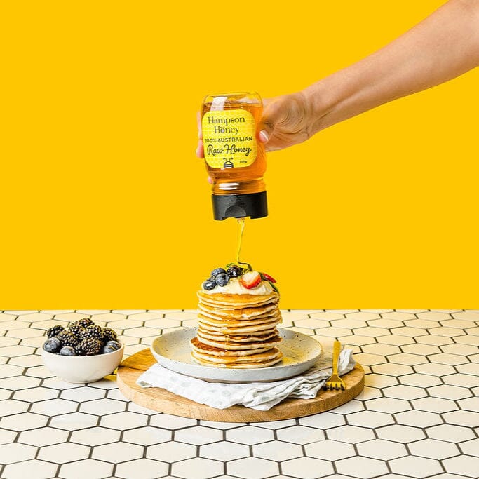 Hampson Honey Squeeze Jar 500g Natural Life Australia 