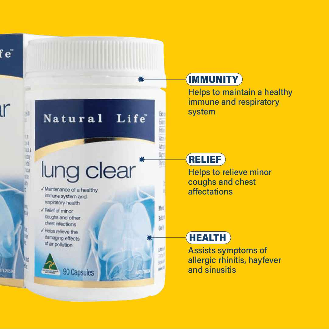 Lung Clear Capsules (50% Off - Short Expiry)