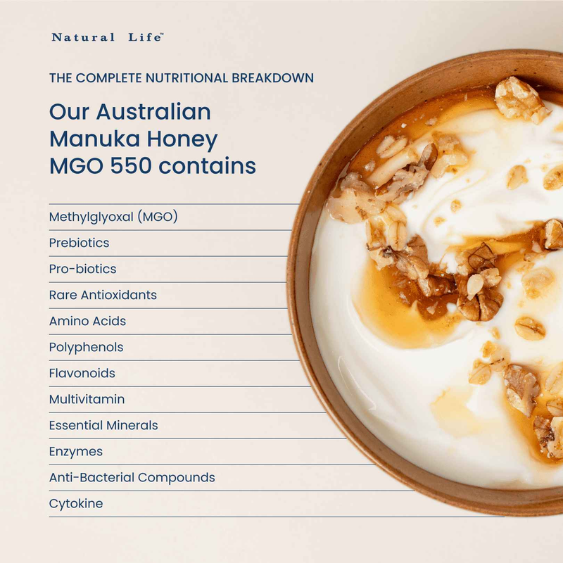 Manuka Honey MGO 550