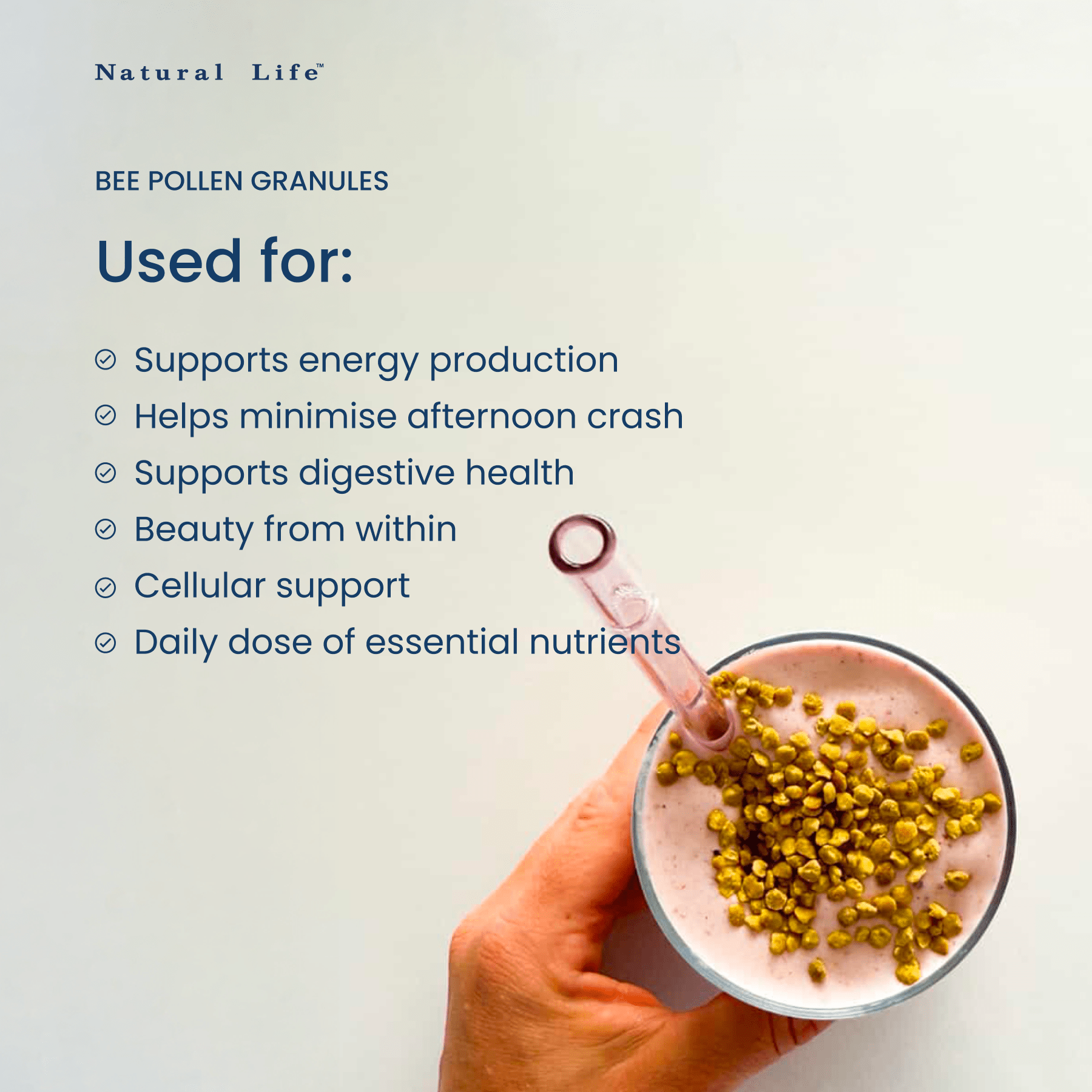 Western Australian Bee Pollen Granules Vitamins & Supplements Natural Life™ Australia 