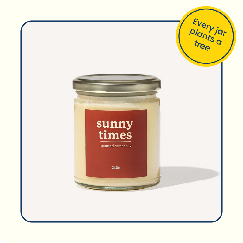 Sunny Times Creamed Raw Honey