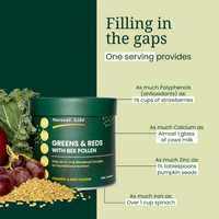 Greens & Reds with Bee Pollen thumbnail 3