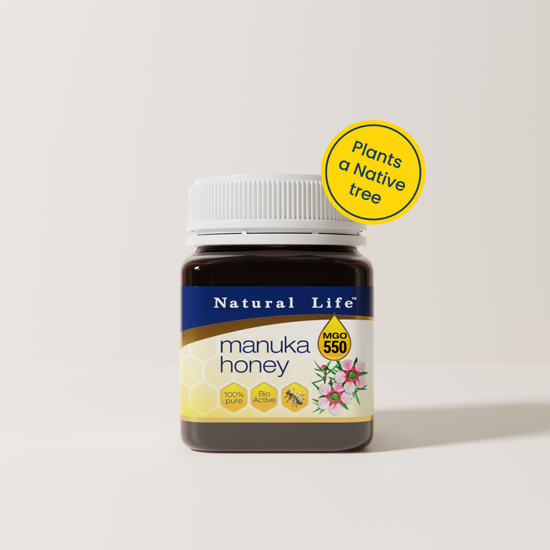 Natural Life™ 麦卢卡蜂蜜 MGO 550