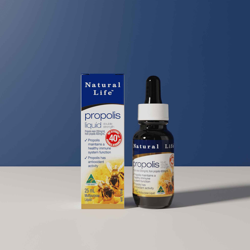 Propolis Double Strength Liquid Drops (40%)