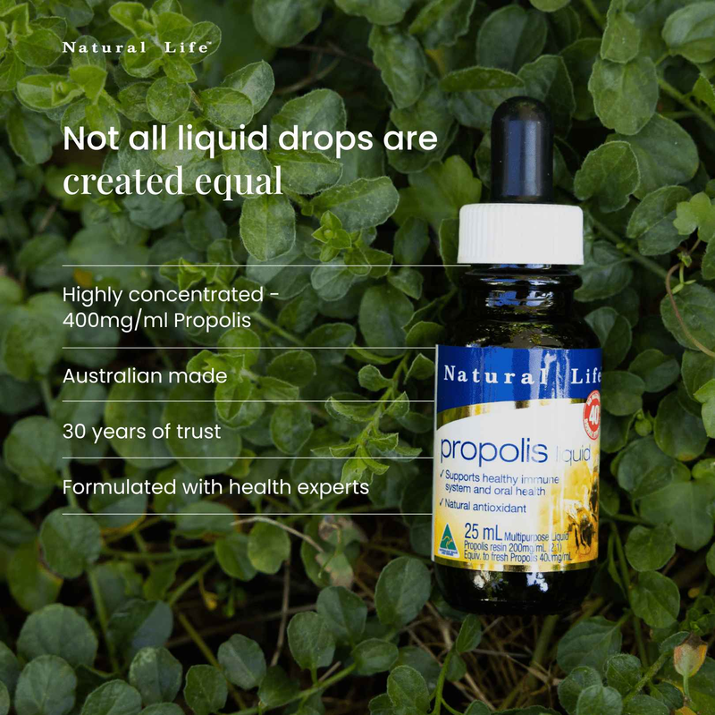 Propolis Double Strength Liquid Drops (40%)