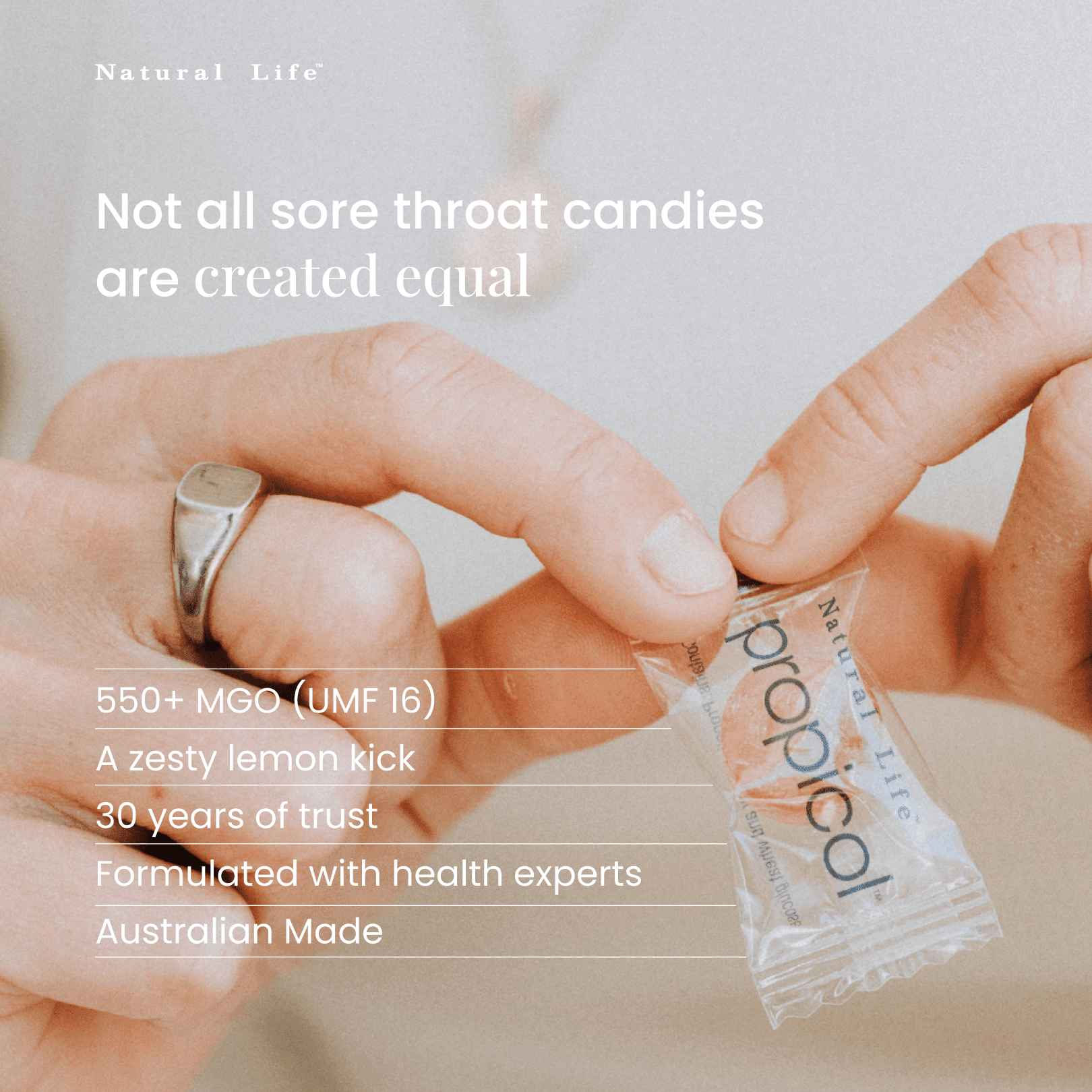 Propolis & Manuka Honey MGO 550+ Candies