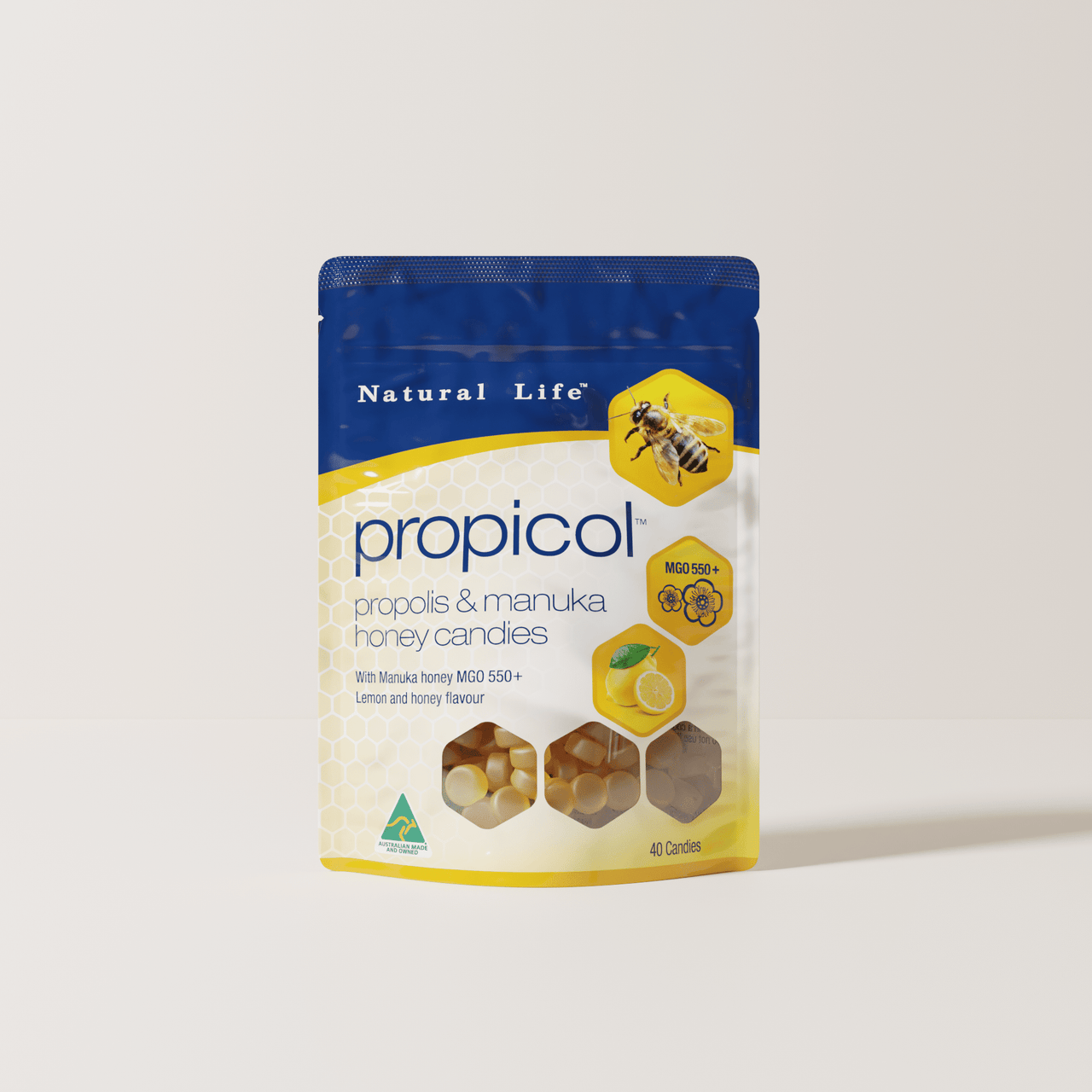 Propolis & Manuka Honey Candy Propolis & Manuka Honey Natural Life™ Australia 