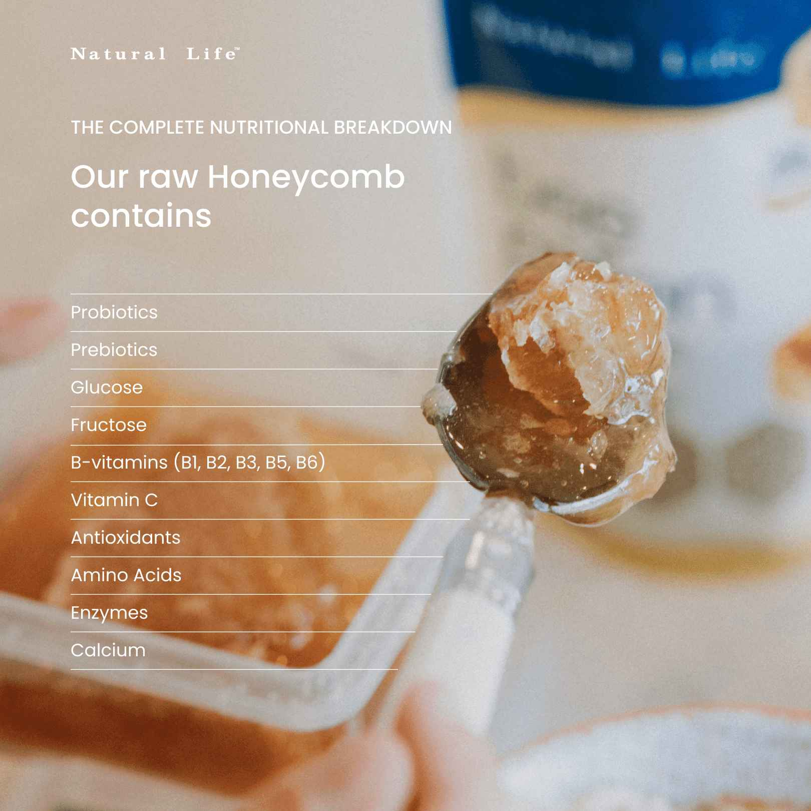 Raw Australian Honeycomb 400g