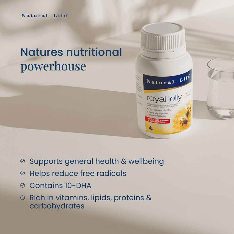 Royal Jelly 1000mg Capsules