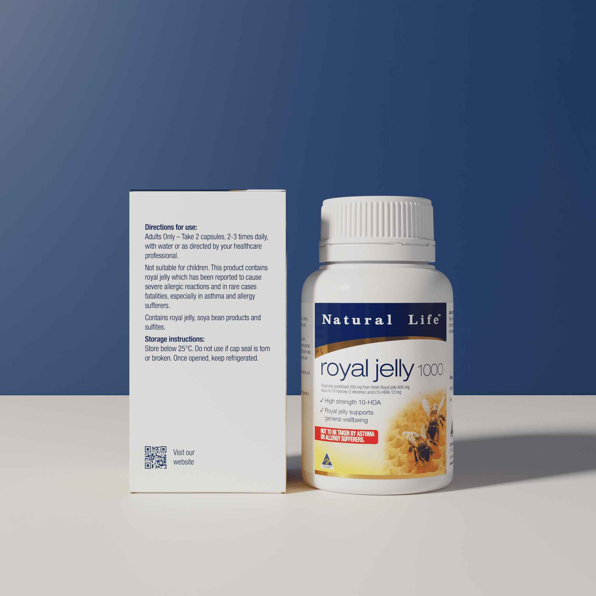 Royal Jelly 1000mg Capsules