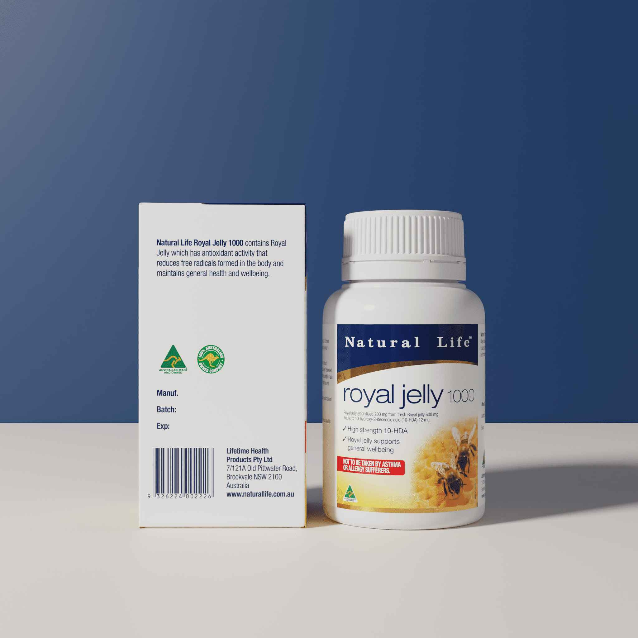 Royal Jelly 1000mg Capsules