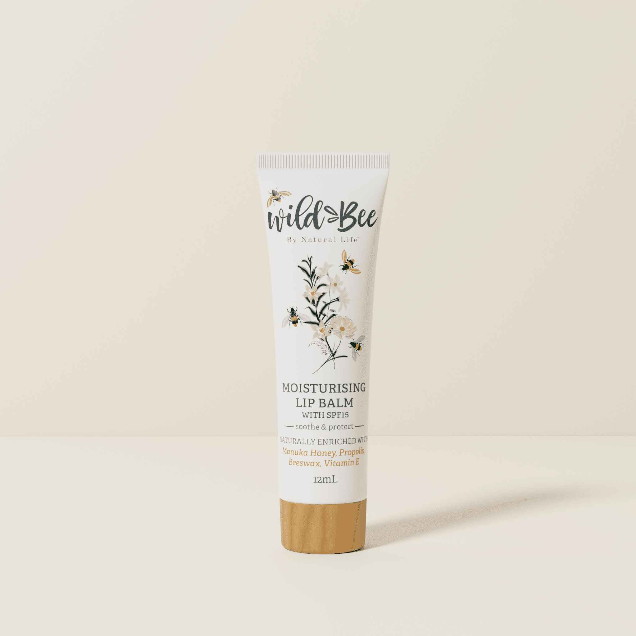 Wild Bee Moisturising Lip Balm SPF 15+