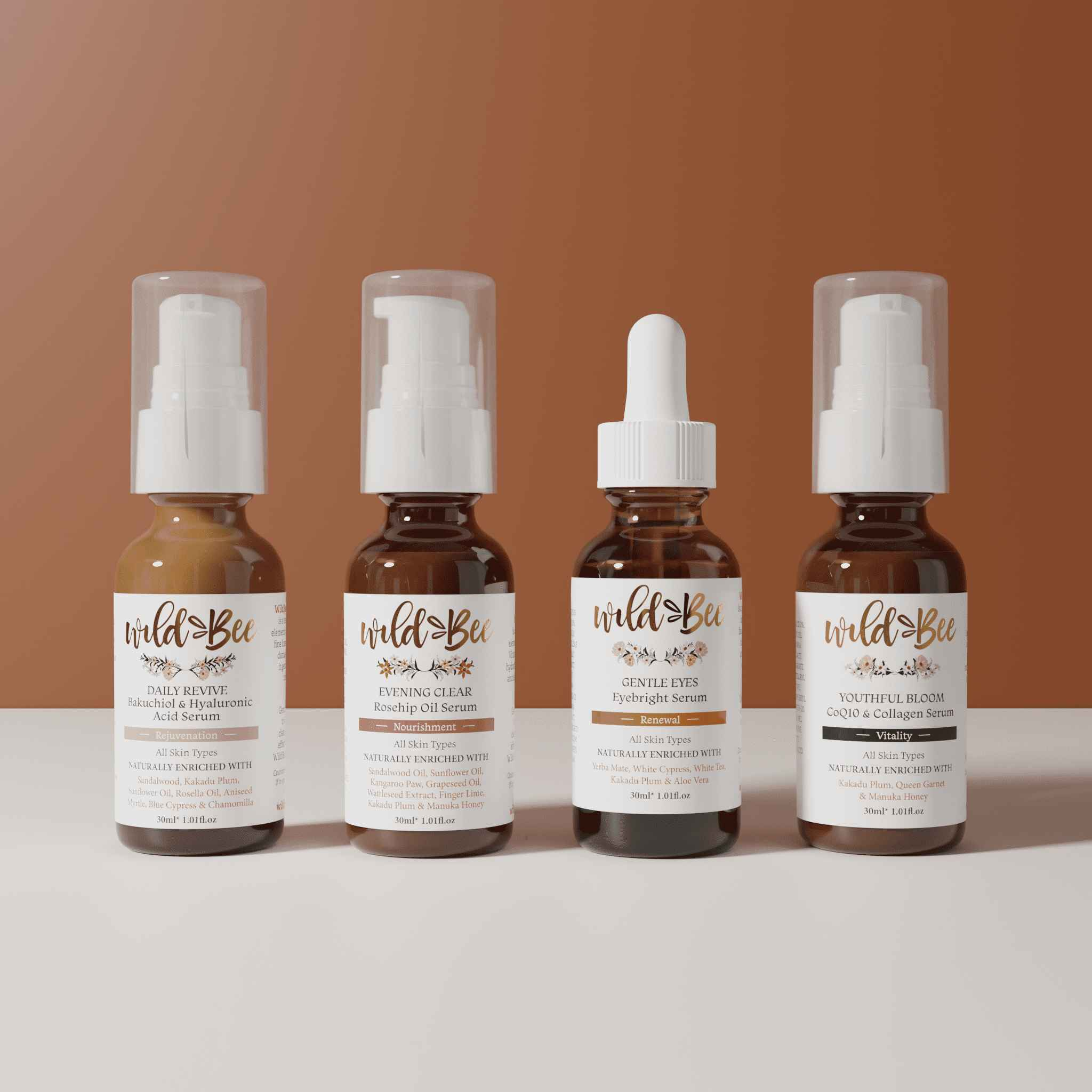 Wild Bee Radiant Skin Serum Set