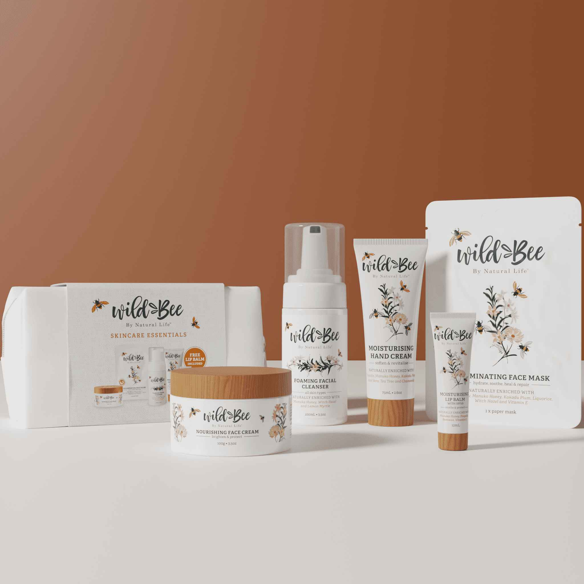 Wild Bee Skincare Essentials Pack