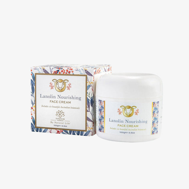 Natural Life™ Lanolin Nourishing Face Cream 100g - Including 6 Australian Botanicals Natural Life™ Australia 