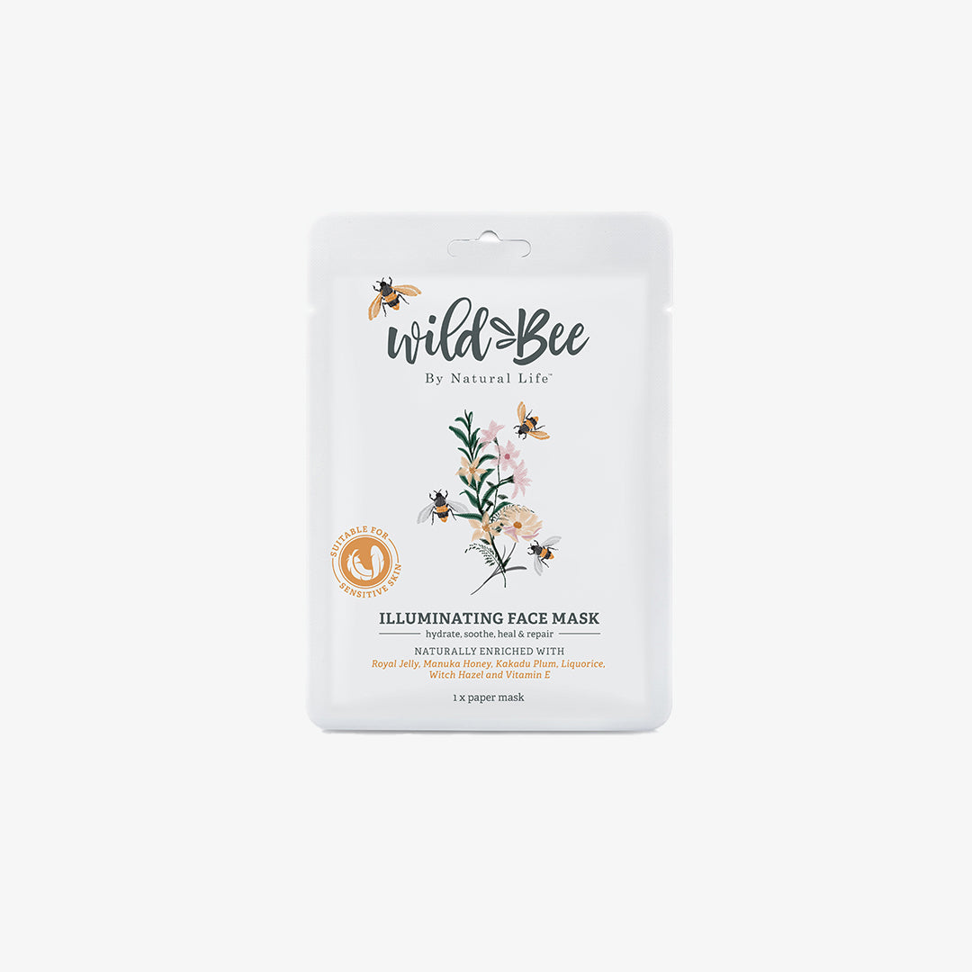 Wild Bee Illuminating Face Mask Natural Life™ Australia 