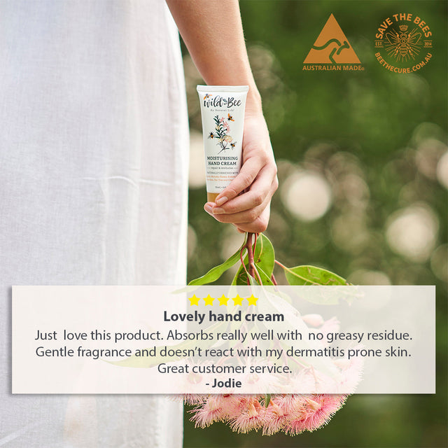 Wild Bee Moisturising Hand Cream Natural Life™ Australia 