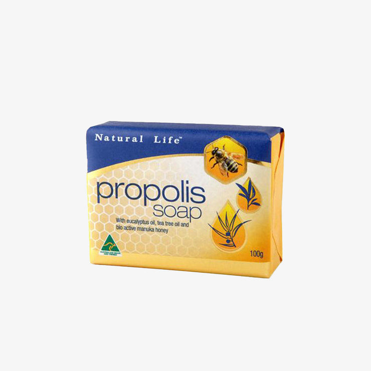 Natural Life™ Propolis Soap 100g - with Manuka honey, Eucalyptus oil & Tea Tree Oil Natural Life™ Australia 